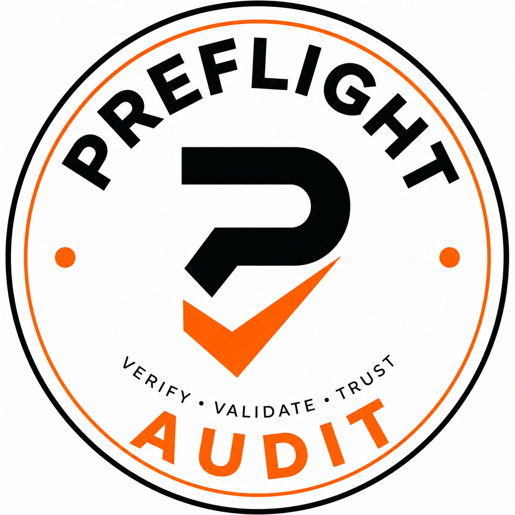 Preflight Audit — Internal Technical Assessment